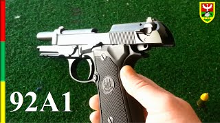 BERETTA 92A1 9mm tactical pistol [upl. by Vallie870]