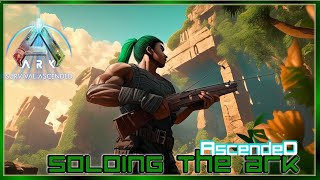 Exploring the Ruins Soloing the Ark Ascended 5 [upl. by Novelc]