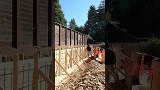 Concrete retaining wall check in [upl. by Dimitry]