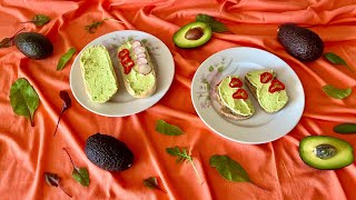 🥑🥖avokadova pomazanka  avokadova natierka  avokádová pomazánka recept  fit recept  zdrava strava [upl. by Hepsoj]