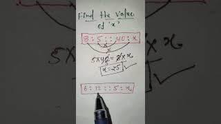 ratio shortvideo mathematics viralreels shorts shortsvideo [upl. by Creath961]