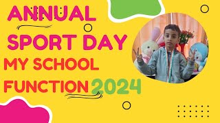 My School Function 💫Annual Sports Day viralvideo school function 2024 [upl. by Sonia]