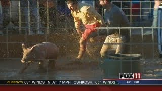 9PM TUES CATCHAPIG EVENT AT OUTAGAMIE COUNTY FAIR [upl. by Bena]