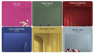 Benjamin Moore interior paint Colors 2025 trending paint colors Best paint color combinations [upl. by Iretak]