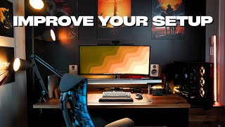 10 Tips To Improve Your Desk Setup and Home Office [upl. by Giles]