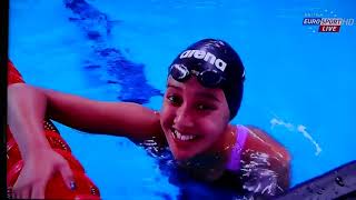 Gaurika Singh From Nepal🇳🇵 Swimming In Tokyo Olympic 2020 [upl. by Lekim]