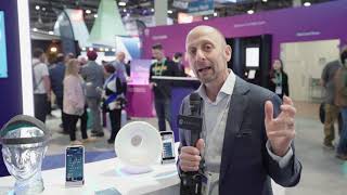 Philips Somneo Sleep and WakeUp Light  CES 2020 [upl. by Aicatsan]