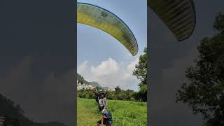 ParaglidingUttarakhand india pithoragarh travel shots mountains explore music [upl. by Enirok]