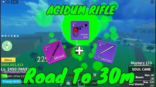 『Rumble  Acidum Rifle 』Bounty Hunting Montage Highlights Blox Fruits  SnakeTheGamer [upl. by Eastman316]