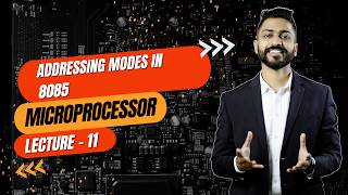 Lec11 Addressing modes in 8085  Microprocessor [upl. by Rici484]