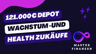 121000 € Depot  Neue Wachstumsaktien ergänzen die DividendenETFs [upl. by Ykvir]