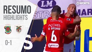 Highlights  Resumo Paços de Ferreira 01 Santa Clara Liga 1920 2 [upl. by Harrak8]