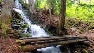 Elk Creek Falls Metaline Falls Washington [upl. by Nnahtur153]