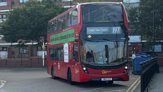 FRV 197 Peckham  Croydon Town Centre [upl. by Oflodor776]