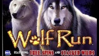 WILD WOLF SLOT MACHINE BONUS HITS 2 TIMES [upl. by Gamages]