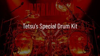 TetsuDERLANGER New Drum Kit「Titanium Clear Chrome」 Production Documentary [upl. by Kirit595]