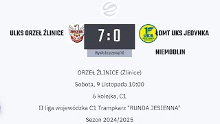 Orzeł Źlinice VS Jedynka Niemodlin [upl. by Anifesoj]