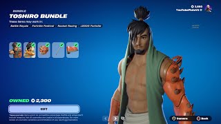 NEW TOSHIRO BUNDLE Fortnite Item Shop Right Now April 10th 2024 [upl. by Enawyd]