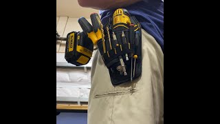 DeWalt Professional Drill Holster Review [upl. by Kaete]