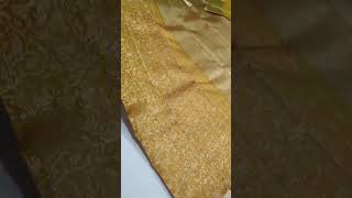 High quality latest Pure kanjeevaram silk saree Dual zari broket design Silk mark [upl. by Ardna706]