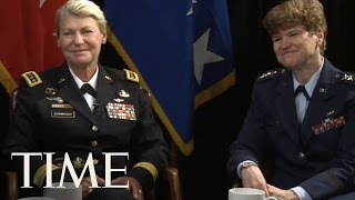 The First Female US FourStar Generals Talk To Time  TIME [upl. by Saval955]