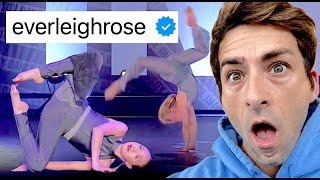 Dance Coach Reacts to EVERLEIGH ROSE HOAX TaylorSwift [upl. by Atteval]