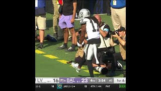 Davante Adams catches for a 1yard Touchdown vs Baltimore Ravens [upl. by Amandy691]