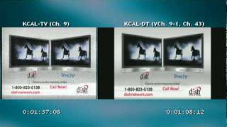 Digital TV Transition KCAL [upl. by Sitrik]