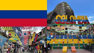 【世界一周 128】コロンビア旅・第二の都市メデジンとカラフルなグアタペ散策🇨🇴 Colombia Medellín amp Guatapé trip [upl. by Suoivatco]