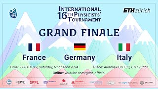 International Physicists Tournament 2024  Grand Finale [upl. by Nageet]