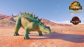 Original Skins For All 28 Dinosaurs In The Lost World JP Chaos Theory  Jurassic World Evolution 2 [upl. by Shanna]