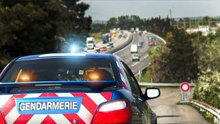 Gendarmerie  Alerte rouge sur lAutoroute du Soleil [upl. by Rubie]