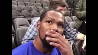 Kevin Durant’s Reaction to Greg Popovich’s Wife Passing Away [upl. by Ellata]