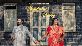 Cinematic Wedding Trailer  Mrudula amp Amey [upl. by Atiroc415]