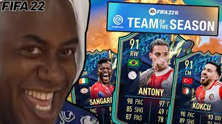 using a TOTS EREDIVISIE TEAM in FUT CHAMPS TOTS ANTONY TOTS SANGARE and more [upl. by Wojak]