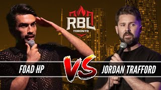 Roast Battle Toronto  Foad HP vs Jordan Trafford [upl. by Carothers]