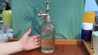 Probably the earliest Sparklets soda syphon we have reconditioned and got working  a 190410 syphon [upl. by Zoltai]