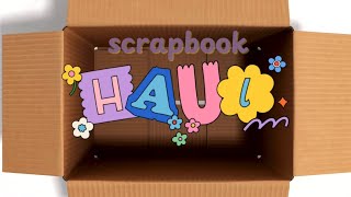 Scrapbook and more Mini Haul  October 2024 [upl. by Pestana483]