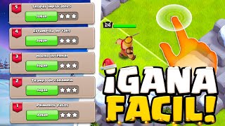 TRES ESTRELLAS FACIL en el Desafio Controla a los Héroes 114 de Clash of Clans [upl. by Germano]