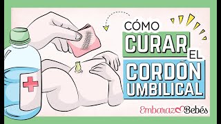 💧⚠️ Cómo CURAR el CORDÓN UMBILICAL  Cuidados del Bebé Recién nacido [upl. by Anib565]