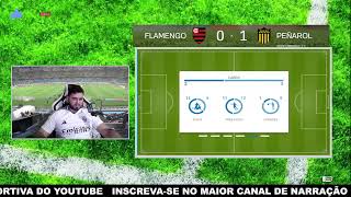 FLAMENGO 0 X 1 PENAROL AO VIVO COPA LIBERTADORES  POS JOGO [upl. by Yleek]