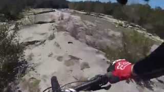 Mountain Biking  Barton Creek Greenbelt  Austin TX [upl. by Nlycaj]