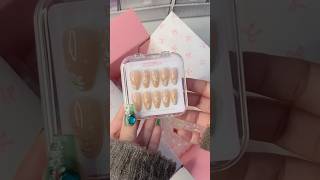 ASMR Packing order😘asmr pressonnails packingorders nails smallbusinesslife nailart [upl. by Madelyn57]