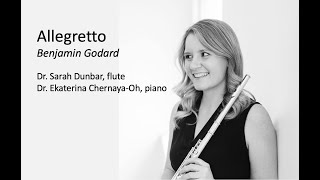 Allegretto for Flute and Piano Benjamin Godard [upl. by Neenej]