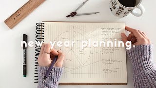 How to Set Goals for 2022 and ACHIEVE them  Plan with me for the new year  2022 PLANNING [upl. by Jemmie959]