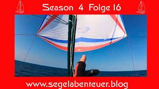 Segeln mit Parasailor bei Nacht Ob das gut geht S 4 Folge 16 [upl. by Vtarj71]