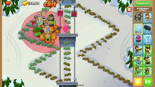 Bloons Tower Defense 6  Alpine Run  Hard  Impoppable  No Lives Lost [upl. by Ahsai]