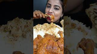 Eating Spicy Lachha ParathaChicken KebabButter NaanEgg CurryRice Big Bites ASMR Eating Mukbang [upl. by Naujtna]