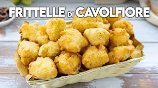 FRITTELLE DI CAVOLFIORE Ricetta Facile  Fatto in Casa da Benedetta [upl. by Mariandi740]