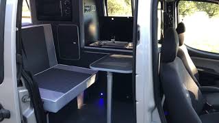 Fiat Doblo micro camper campervan conversion [upl. by Argyres976]